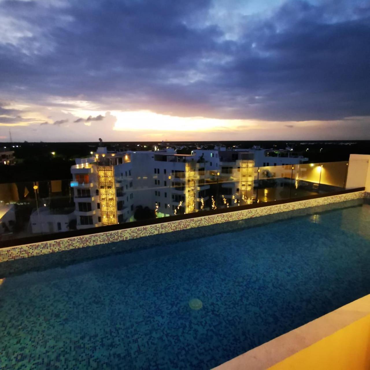 Departamento A 5 Min De Parque Xcaret Apartamento
